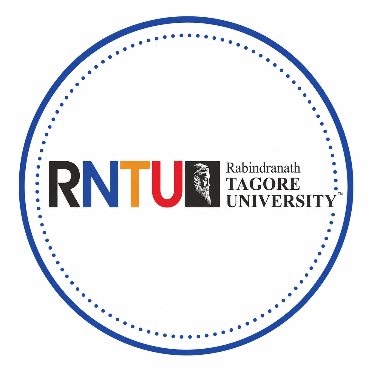 Rabindranath Tagore University logo